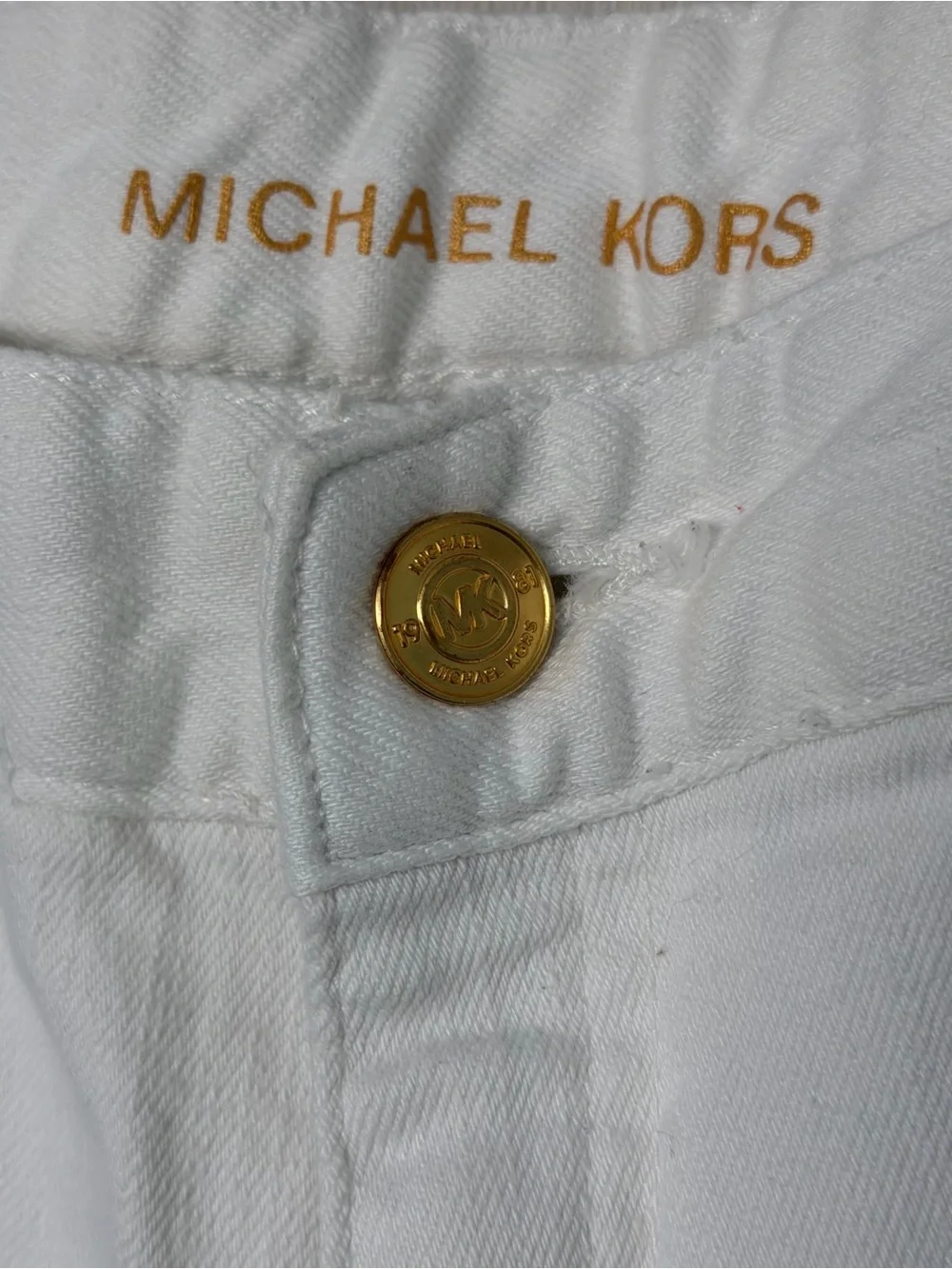 Michael Kors Straight-Leg Women's Jeans in White